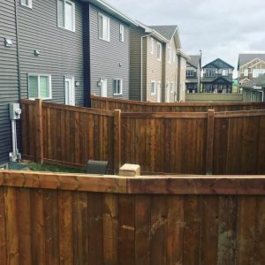 services08_4 plex fences, 6x6 posts
